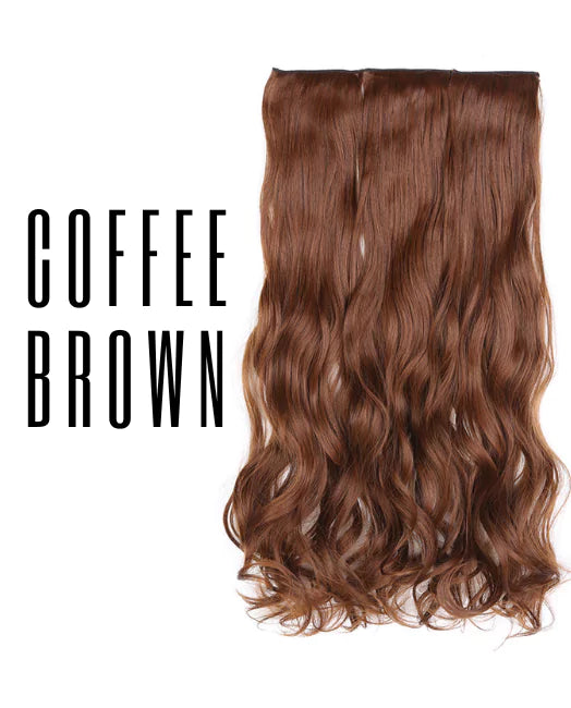 Three Piece Hair Patch Extension 55cm Straight