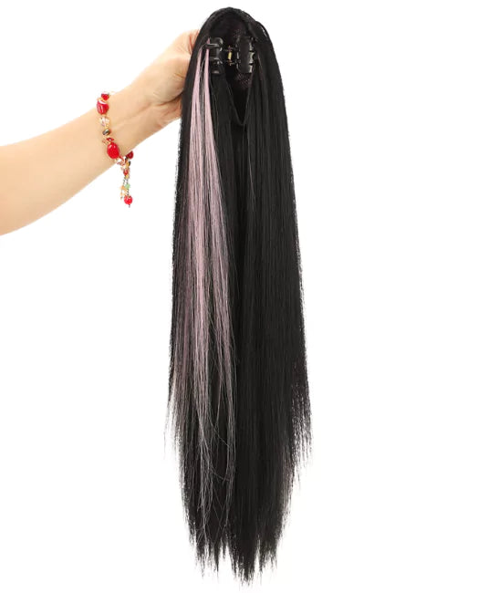 HIGHLIGHTED CATCHER PONYTAIL