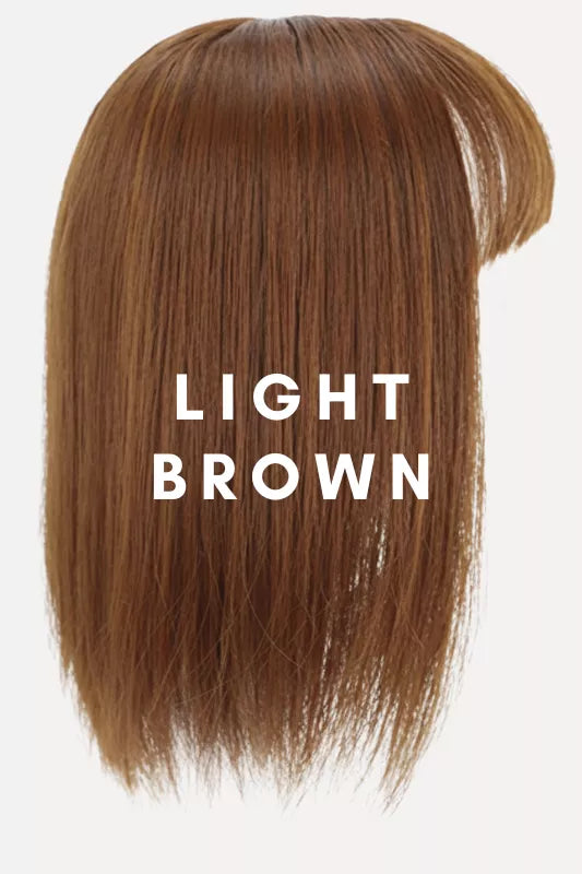 Hair Topper With Bangs
