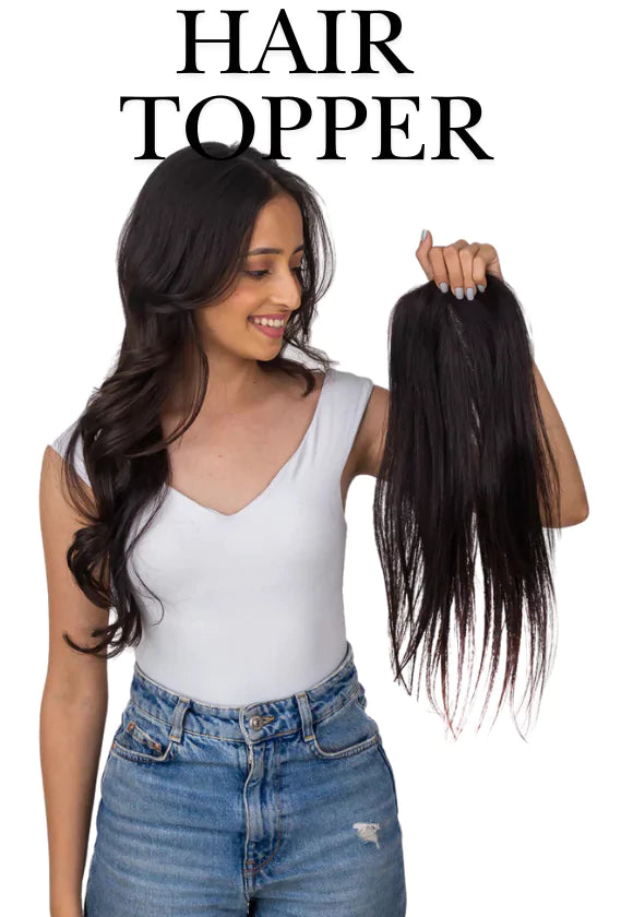 HAIR TOPPER WITHOUT BANGS