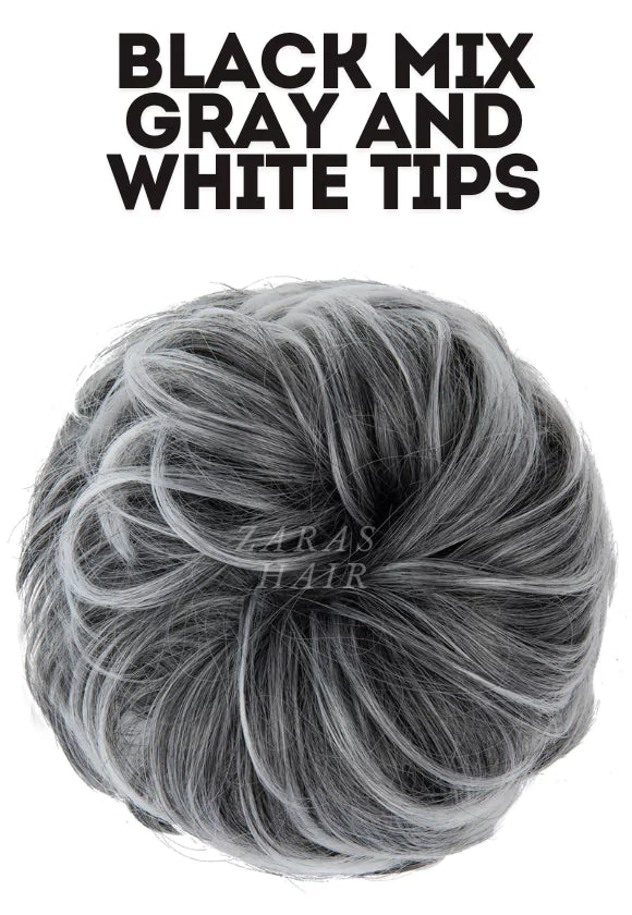 PREMIUM MESSY BUN HAIR SCRUNCHIES